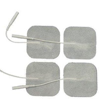 2" Round Economy White Cloth Electrodes