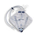Dover Urine Drainage Bag with Needle Sampling Port, 40" Tubing, 2, 000 mL, Hook-and-Loop Hanger