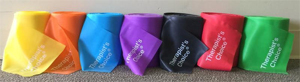 Rotoli Di Bande Elastiche Resistenza Latex Free | 8 E 14,6 Metri | Scegli Forza E Colore | Per Fitness E Riabilitazione