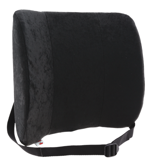 Bucket Seat Sitback Rest Deluxe Lumbar Support, Black