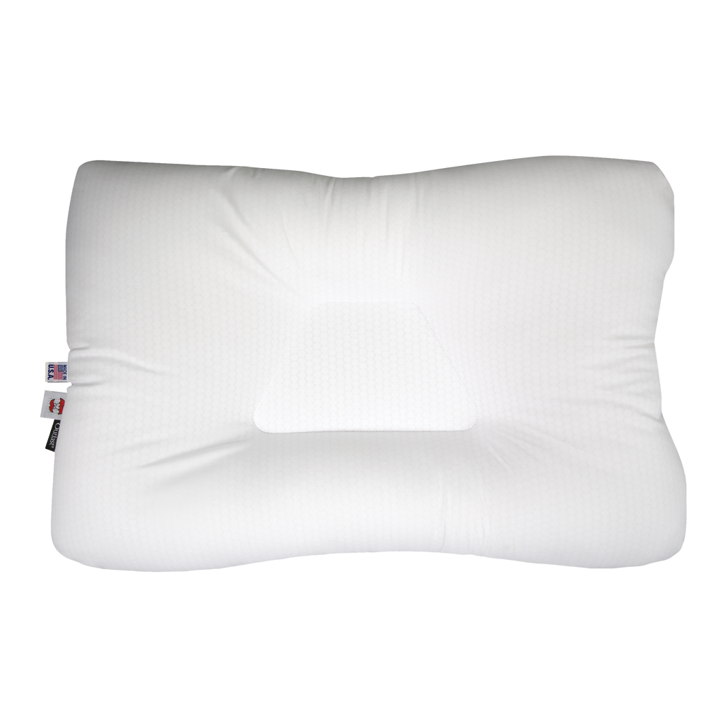 Core Products Tri-Core Comfort Zone, Gentle/Firm Cervical Support Pillow,  Temperature Regulating Outlast, Full Size