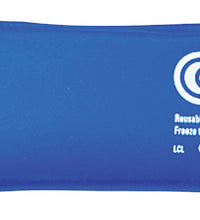 ColPaC Blue Vinyl Cold Pack - throat - 3" x 11" - Case of 12