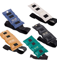 The Cuff Original Ankle and Wrist Weight, 5 Piece Set (1 each: 1, 2, 3, 4, 5 lb.)