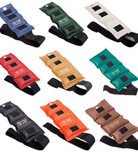 The Cuff Original Ankle and Wrist Weight, 9 Piece Set (1 each: 1, 1.5, 2, 2.5, 3, 4, 5, 7.5, 10 lb.)