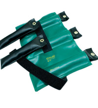 Pouch Variable Wrist and Ankle Weight - 25 lb, 5 x 5 lb inserts - Green