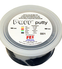 Puff LiTE Exercise Putty - x-firm - black - 90cc