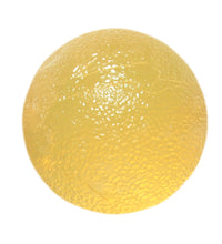 CanDo Gel Squeeze Ball, Standard Circular, Yellow (X-Light)