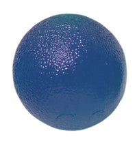 CanDo Gel Squeeze Ball, Standard Circular, Blue (Heavy)