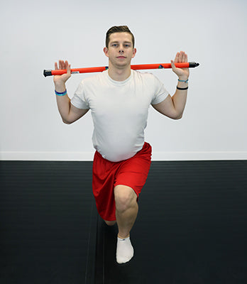 CanDo Slim WaTE Bar, Red, 3lbs