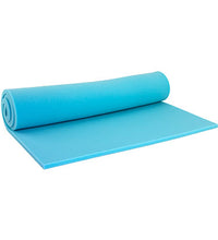 CanDo Memory Foam, Medium Soft, Blue, 1/2" x 20" x 36"