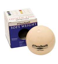 TheraBand Soft Weights ball - Tan - 0.5 kg, 1.1 lb