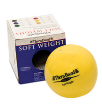 TheraBand Soft Weights ball - Yellow - 1 kg, 2.2 lb