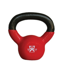 CanDo vinyl-coated kettlebell - Red - 7.5 lb