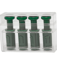 Digi-Flex Multi, 4 Additional Finger Buttons with Box, Green (Medium)