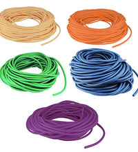 Val-u-Tubing - Low Powder - 100' - 5-piece set (1 each: peach, orange, lime, blueberry, plum)