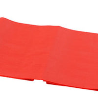 CanDo Low Powder Exercise Band - 4' length - Red - light