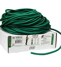 CanDo Low Powder Exercise Tubing - 100' dispenser roll - Green - medium