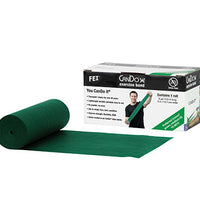 CanDo Latex Free Exercise Band - 6 yard roll - Green - medium