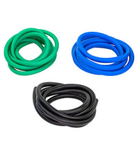 Sup-R Tubing latex-free tubing PEP pack, moderate (green, blue, black)