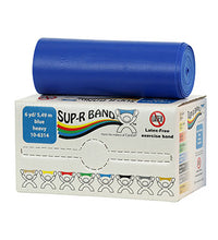 Sup-R Band Latex Free Exercise Band - 6 yard roll - Blue - heavy