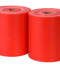 Sup-R Band Latex-Free Exercise Band - Twin-Pak - 100 yard - (2 - 50 yard boxes) - Red