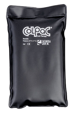 ColPaC Black Urethane Cold Pack - half size - 6.5" x 11" - Case of 12