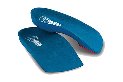 Vasyli Blue 3/4 Length Orthotic, Small