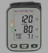 SmartHeart Premium Talking Wrist Blood Pressure Monitor