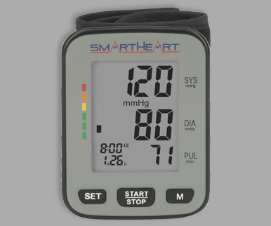 SmartHeart Premium Talking Wrist Blood Pressure Monitor