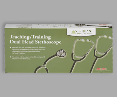 Teaching/Training Aluminum Dual Head Stethoscope