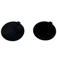 conductive rubber carbon electrode, 3" diameter, black, 2/case