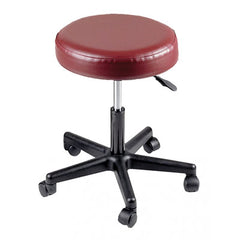 Pneumatic mobile stool, no back, 18