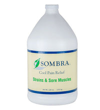 Sombra Cool Pain Relief - Strains and Sore Muscles, 1 Gallon with Pump