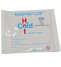 Relief Pak Val-u Pak LiTE Cold n' Hot Pack - 5" x 6" - Case of 12