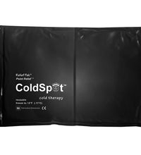 Relief Pak ColdSpot Black Urethane Pack - half size - 7" x 11"