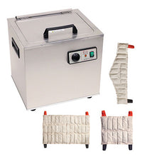 Relief Pak Heating Unit, 6-Pack Capacity, Stationary with (3) Standard, (2) Oversize, (1) Neck Pack, 220V