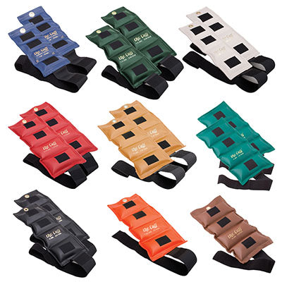 The Cuff Original Ankle and Wrist Weight, 16 Piece Set (2 each: 1,1.5,2,2.5,3,4,5; 1 each: 7.5,10)