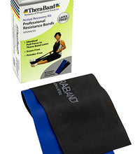 TheraBand Prescription pack, heavy, (blue and black) Latex Free band