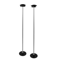 Wobble board balance aides - 2-poles