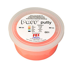 Puff LiTE Exercise Putty - soft - red - 60cc