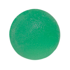 CanDo Gel Squeeze Ball, Standard Circular, Green (Medium)