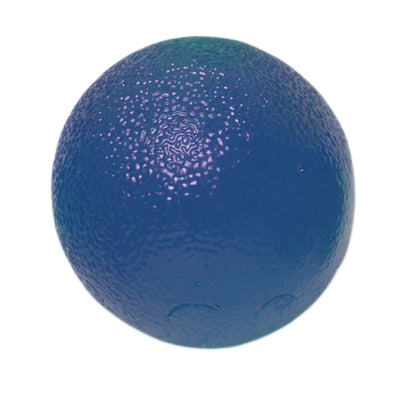 CanDo Gel Squeeze Ball, Standard Circular, Blue (Heavy)