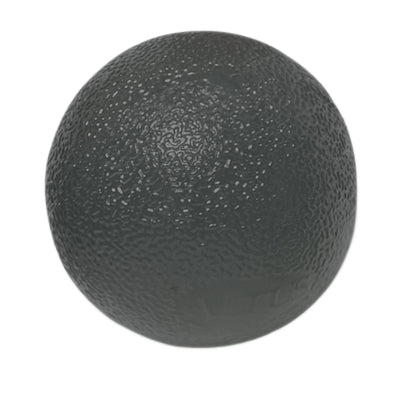 CanDo Gel Squeeze Ball, Standard Circular, Black (X-Heavy)