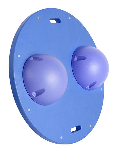 CanDo Balance Board Combo 16" circular wobble/rocker board - 2.5" height - blue