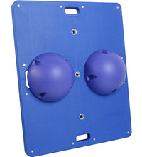 CanDo Balance Board Combo 14" x 18" wobble/rocker board - 2.5" height - blue