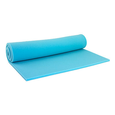 CanDo Memory Foam, Medium Soft, Blue, 1/2" x 20" x 36"