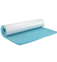 CanDo Memory Foam with PSA, Medium Soft, Blue, 1/2" x 20" x 36"