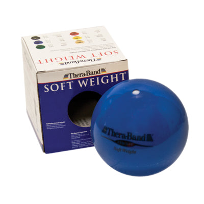 TheraBand Soft Weights ball - Blue - 2.5 kg, 5.5 lb