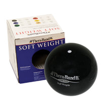 TheraBand Soft Weights ball - Black - 3 kg, 6.6 lb