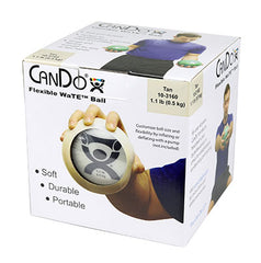 CanDo WaTE Ball - Hand-held Size - Tan - 5